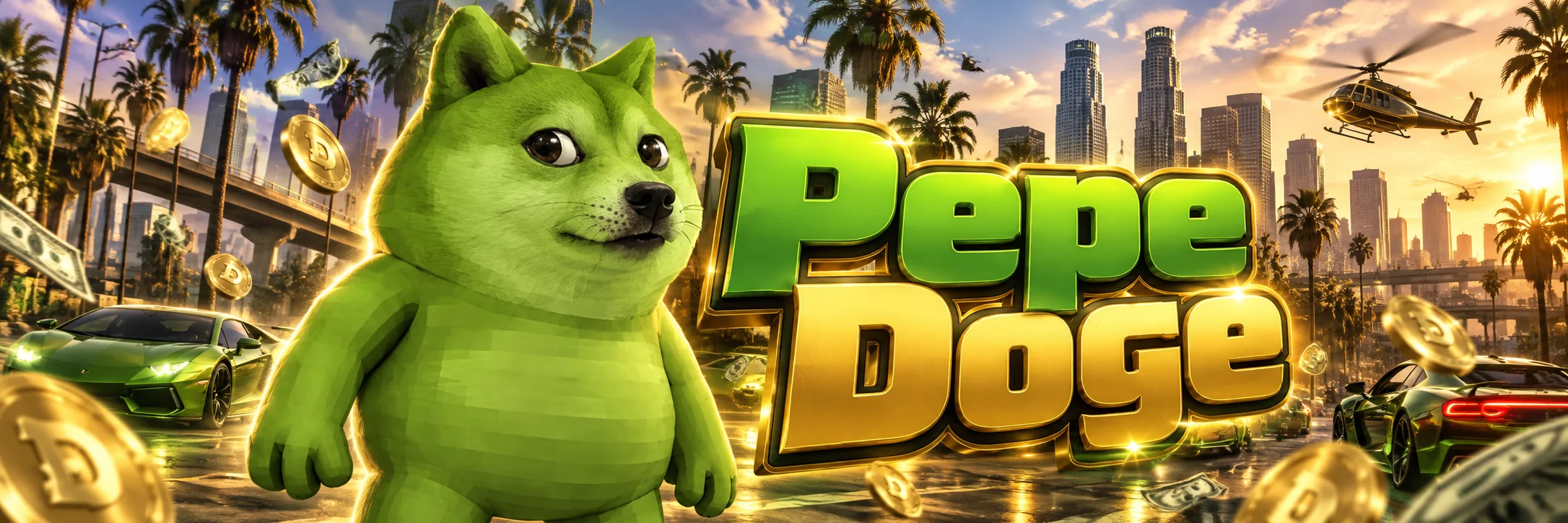 Pepe Doge banner